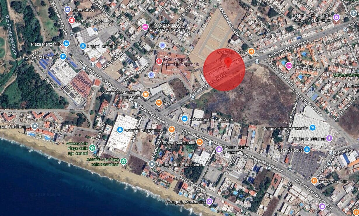 Condominio Velas del Mar en Manzanillo - Croquis - Fraccionamiento en Manzanillo, Colima